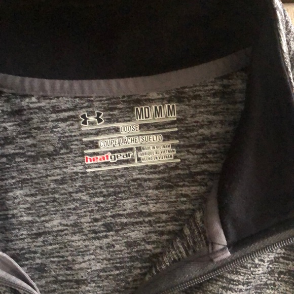 MENS UA 1/4 ZIP - Picture 2 of 3